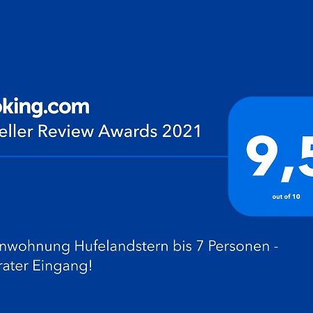 Ferienwohnung Hufelandstern Bis 7 Personen - Mit E-Ladesaeule! Бад-Вильдунген Экстерьер фото